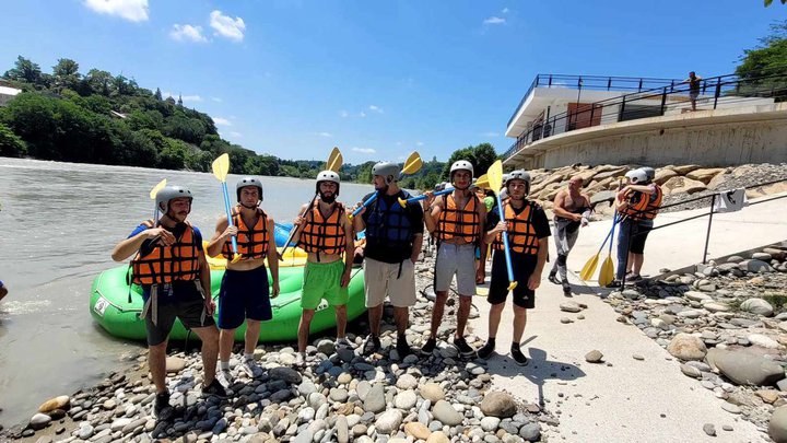 Rafting and kayaking center