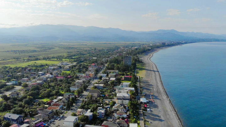 Центральный пляж Кобулети