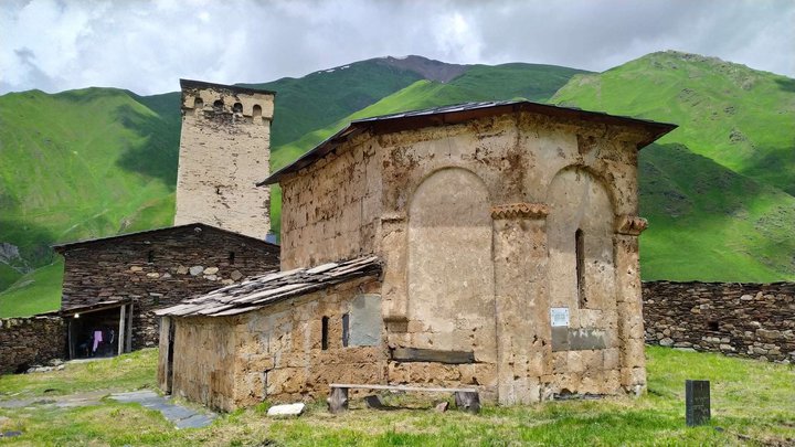 Lamaria Church in Ushguli