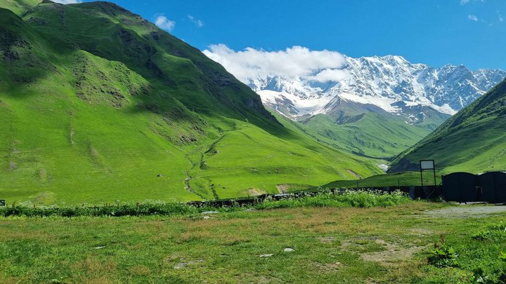Lamaria Church in Ushguli