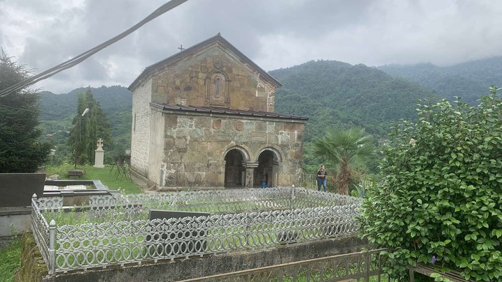 Church of the Nativity of the Virgin Mary in Likhauri