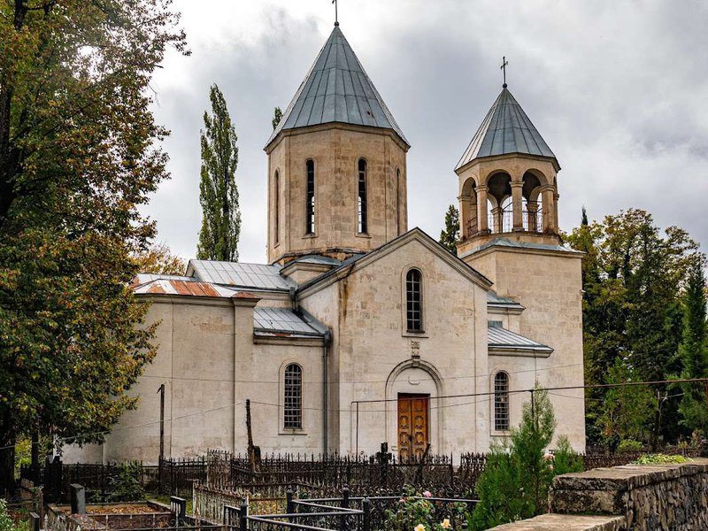 
								Church of St. Nino in Sachkhere