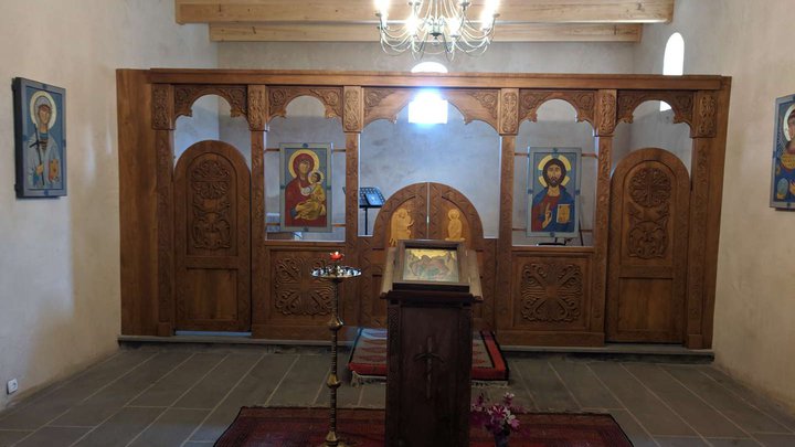 Church of St. Elijah Tezbiteli in Okami
