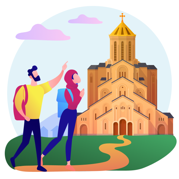 Churches, cathedrals, monasteries and synagogues