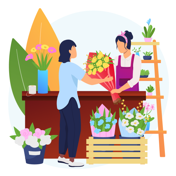 Flowers and bouquets