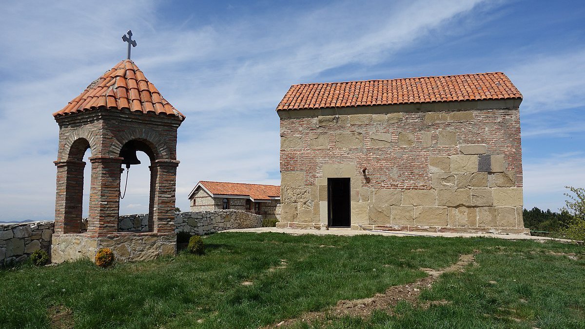 Monastery on Mount Uzo in Georgia