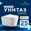 Wall hung rimless toilet Amore di Mare Temo P322