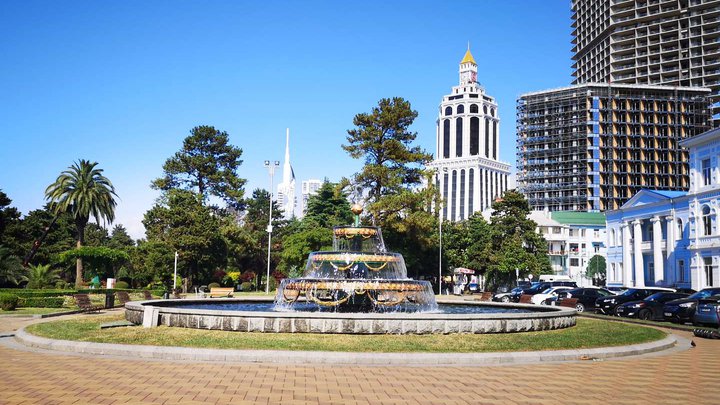 University fountain