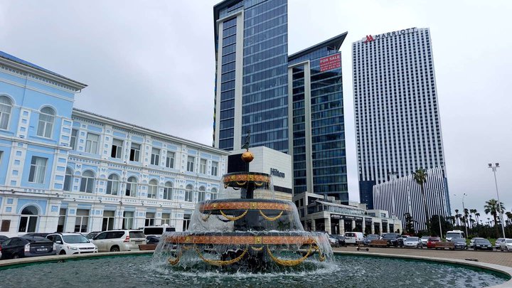 University fountain