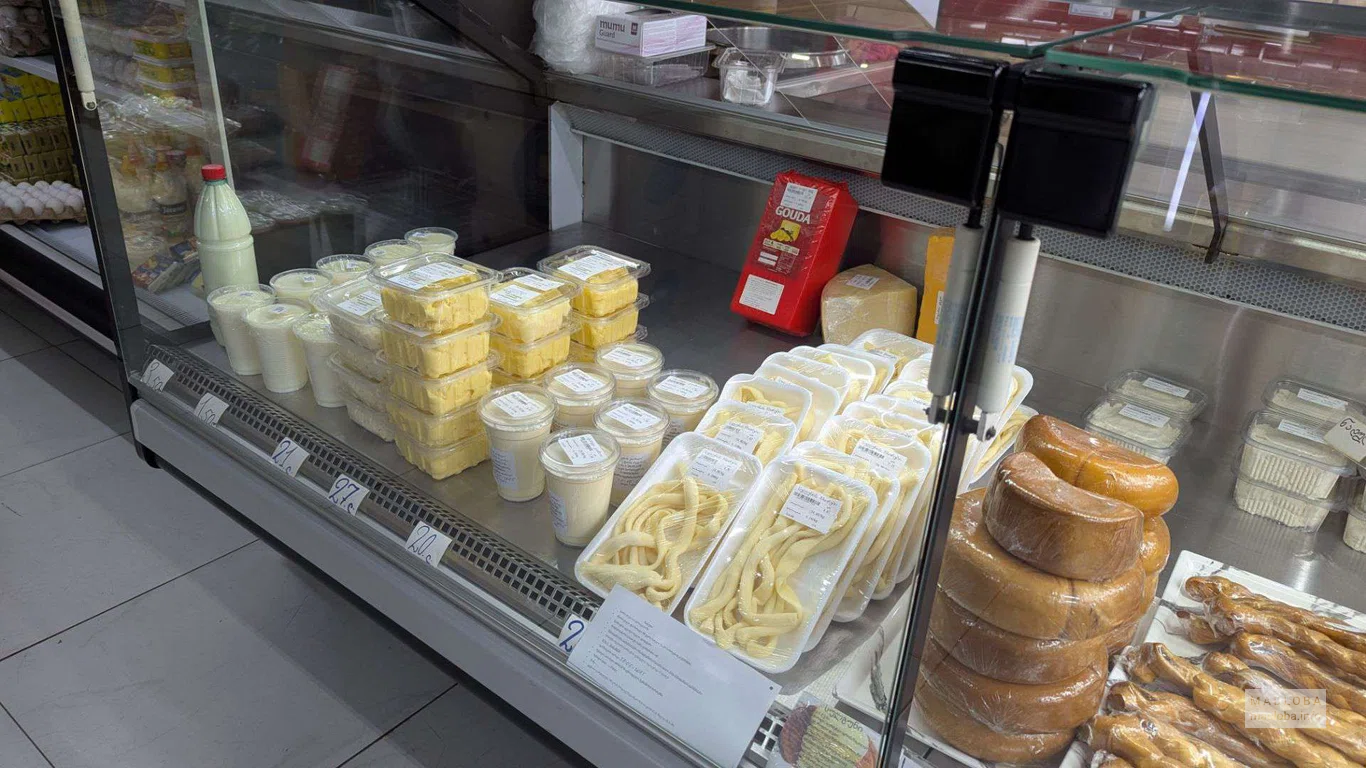Молочная продукция в магазине VASKA