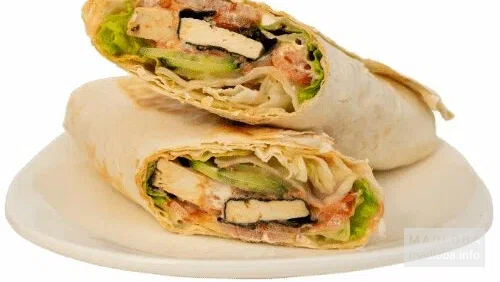 Овощи в лаваше в Vegan Bro