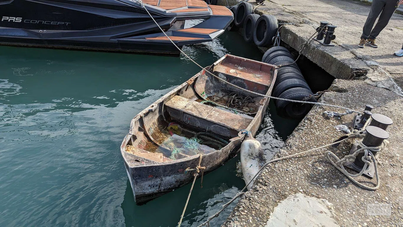 Dilapidated boat