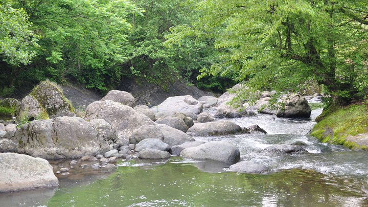 Tkhilnari Waterfall