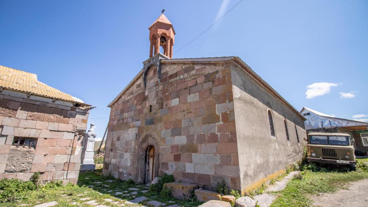 The White Church of Tabatskuri in Georgia