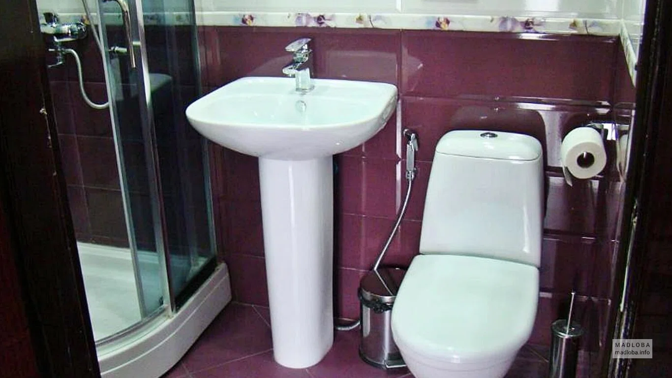 Ванная комната в номере Hotel White Neptun