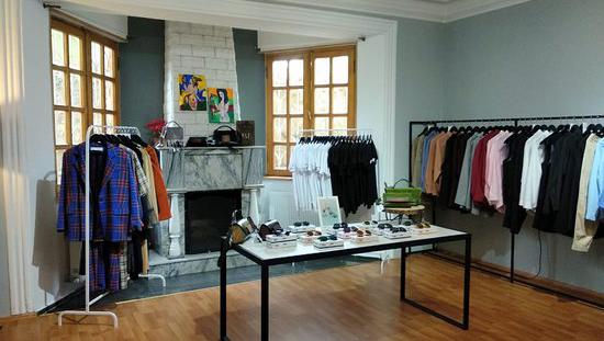 Clothes from Georgian designers