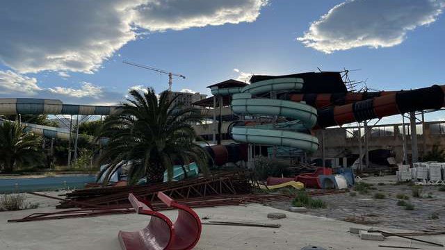 Abandoned water park