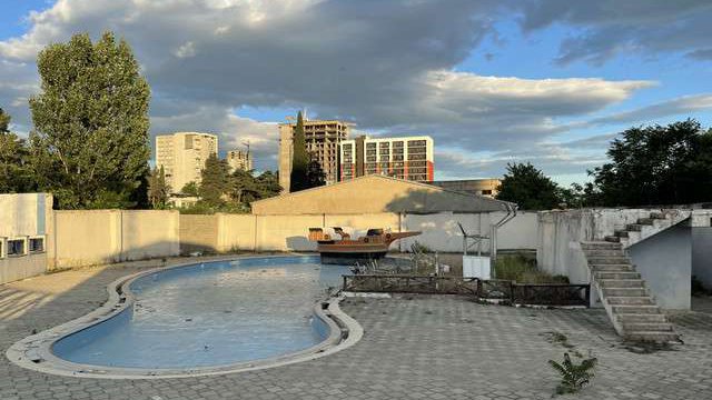 Abandoned water park