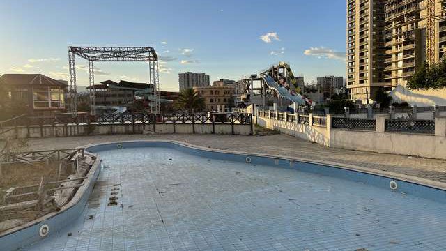 Abandoned water park