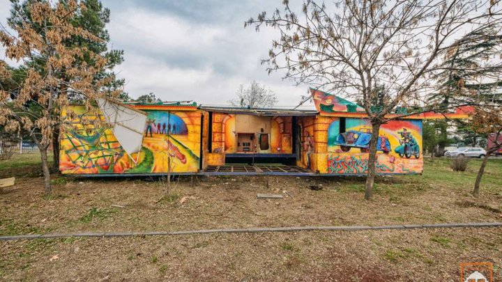 Abandoned amusement park in Samgori