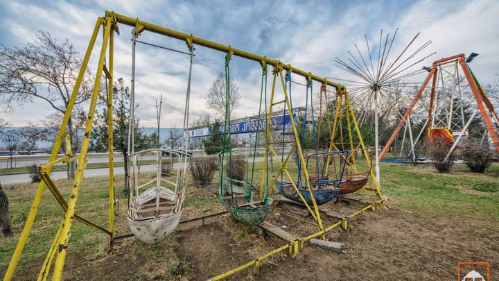 Abandoned amusement park in Samgori
