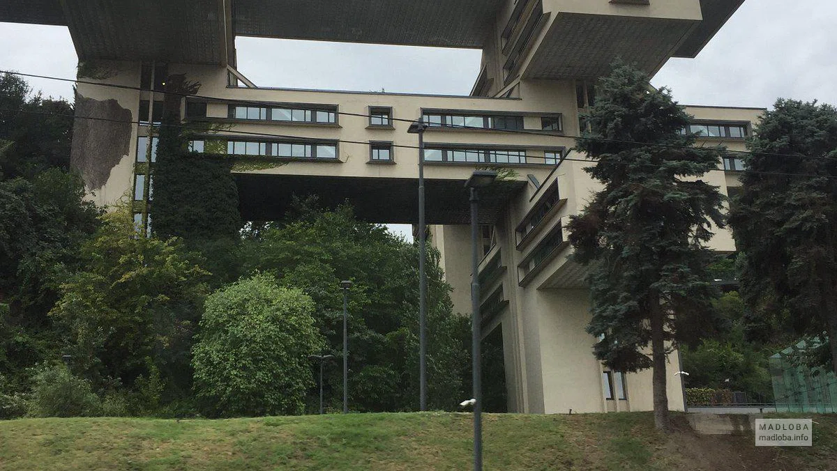 The building of the Ministry of Highways of the Georgian SSR
