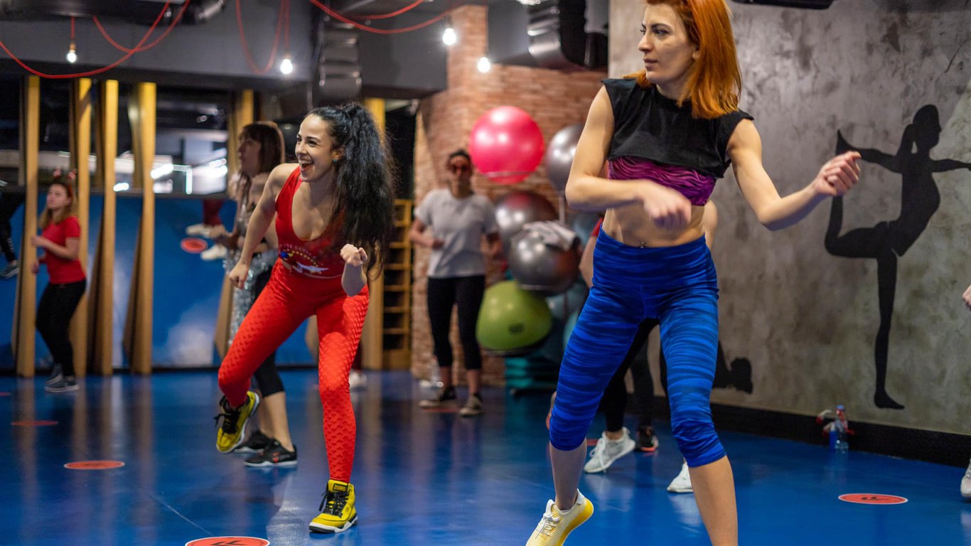 Latin dancing and aerobics at Zumba Fitness Club