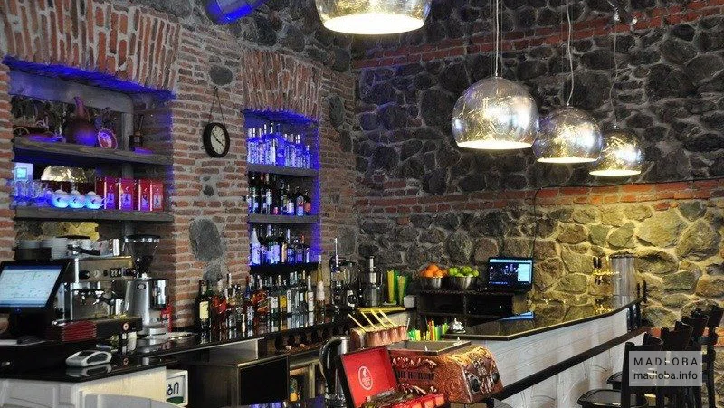 Cafe Adjara в Батуми интерьер