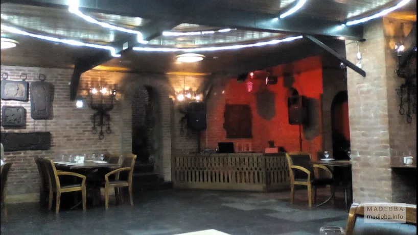 Интерьер Restorani Alani в Грузии