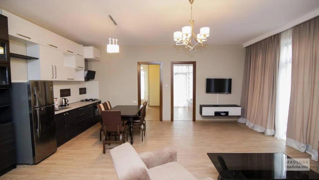 Тбилиси Apartments 4You интерьер столовое