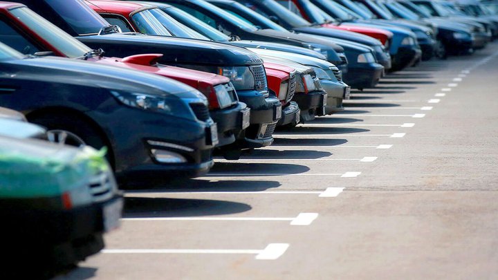 Car parking at Ortachala central bus station