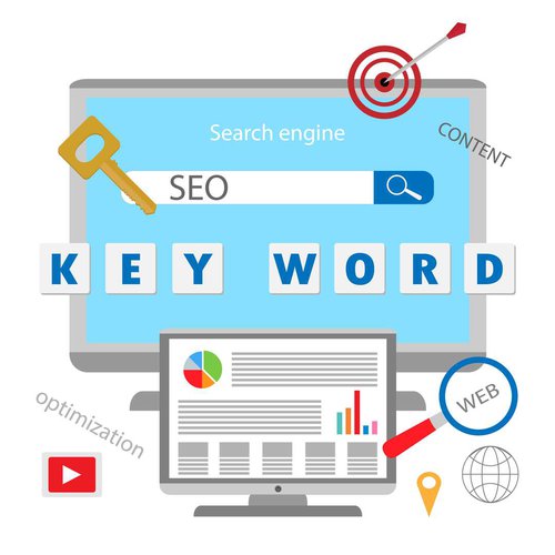 баннер - ключевые слова, концепция seo.jpg