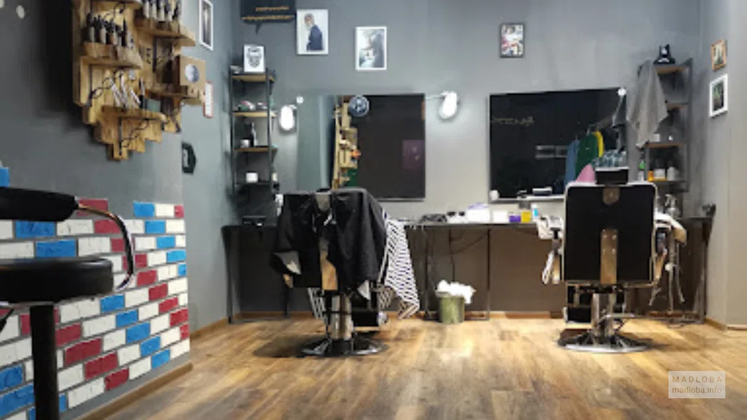 Clippers Barbershop интерьер