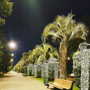 Знаменитый Батумский бульвар
