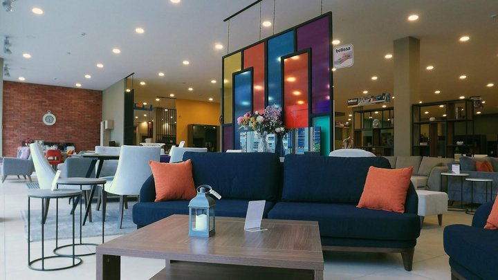 Sale of furniture in the Bellissa Furniture store