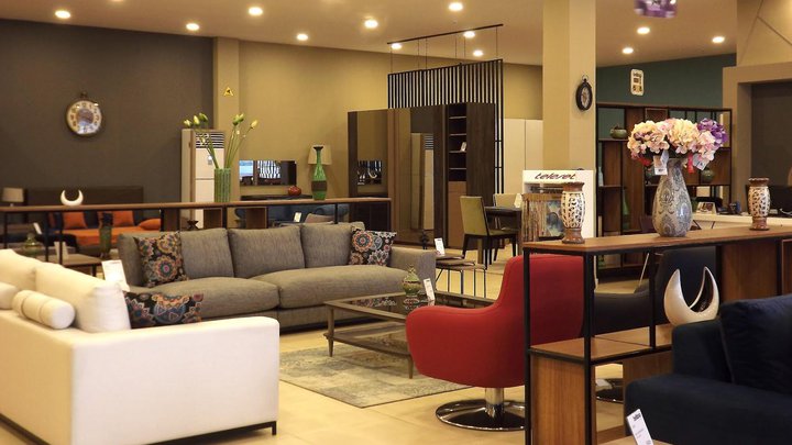 Sale of furniture in the Bellissa Furniture store
