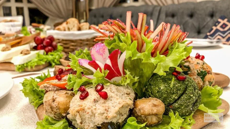 Блюдо национальной кухни в Restaurant Bericoni