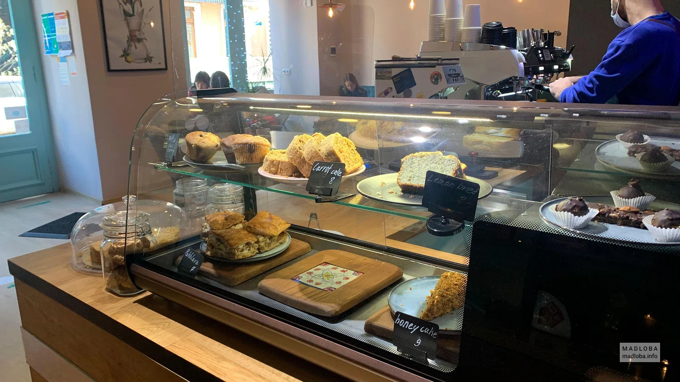 Specialty coffee shop in central part of Tbilisi.