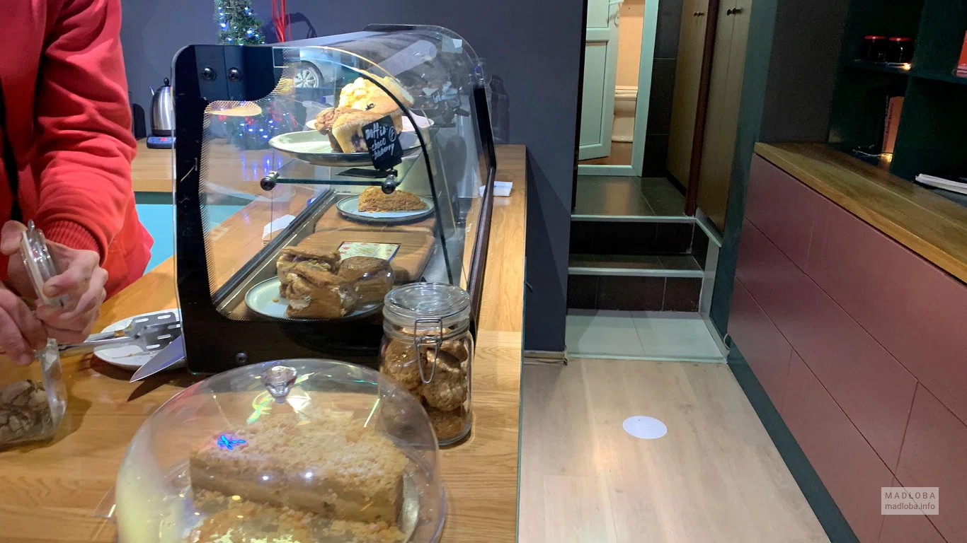 Specialty coffee shop in central part of Tbilisi.