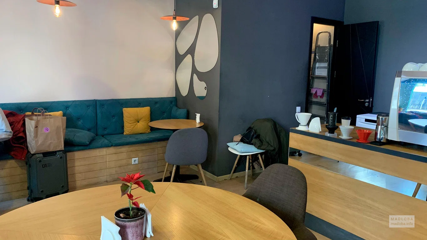 Specialty coffee shop in central part of Tbilisi.