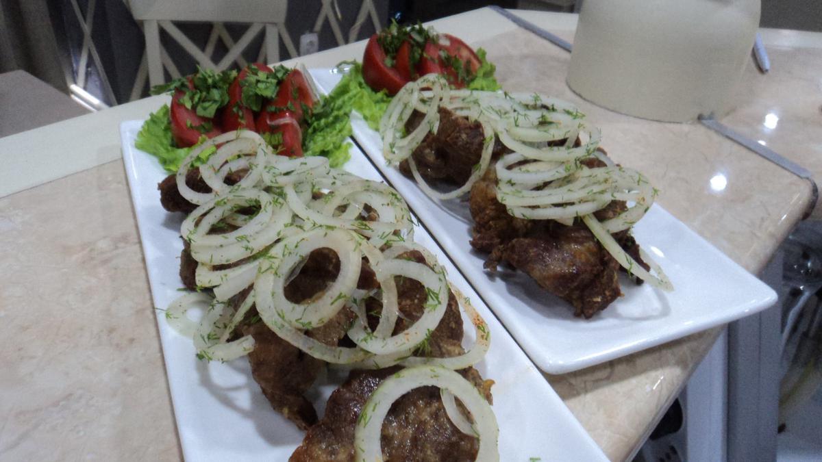 Шашлык в Cafe Tiflisi