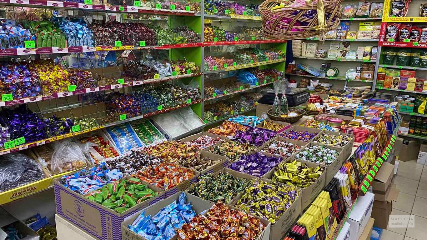 Шоколадные конфеты в магазине Шоколадный мир