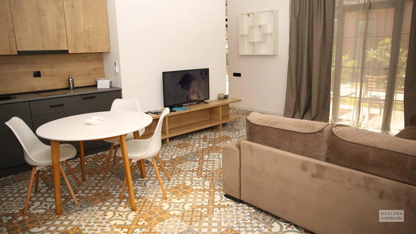 Интерьер в номере Citron Cottage