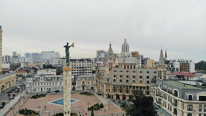 Statue of Medea on Europe Square in Batumi