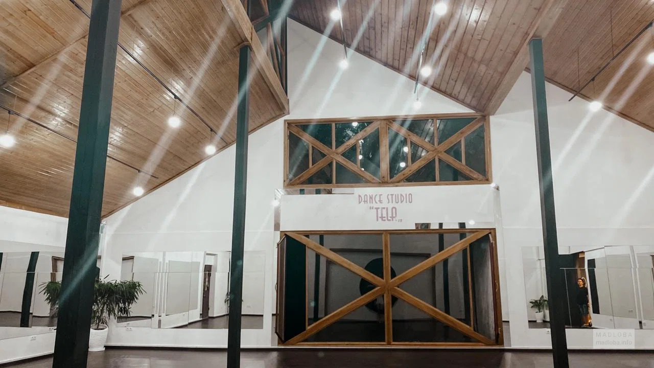 Зал для занятий в Dance Studio "TELA"