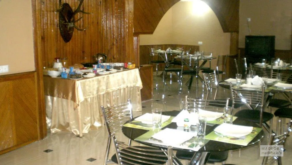Ресторан в Danisimo Hotel в Грузии