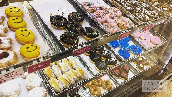 Ассортимент "Dunkin' Donuts"