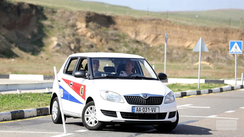 Учебный полигон автошколы Дрифт