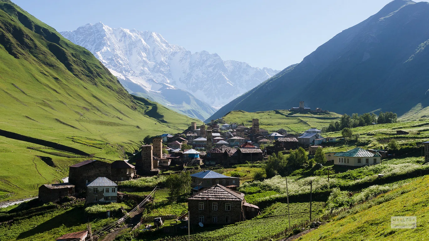 Горное селение, путешествия с Мерани.Турс