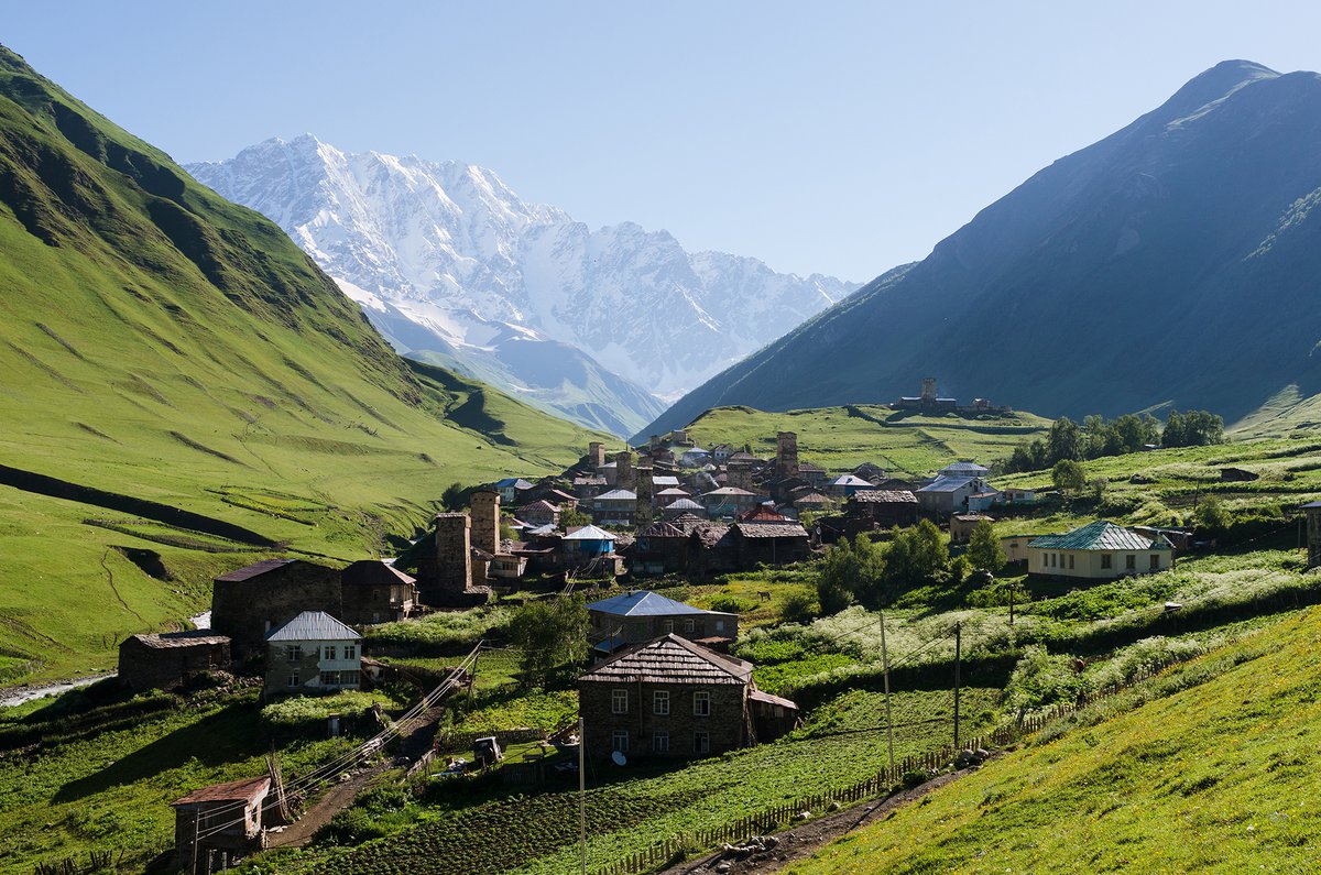 Поселок Ушгули